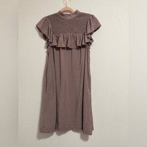 a new day Lavender Smocked Blouse